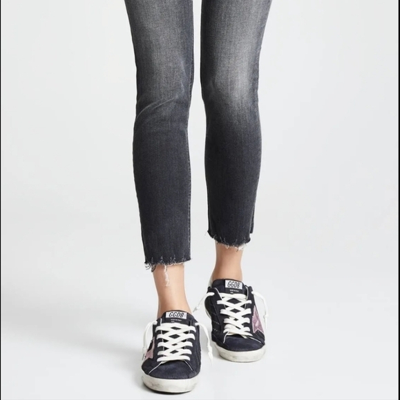 VGUC Rag & Bone Lenox High Waist Ankle Skinny Black 24 - Picture 2 of 14
